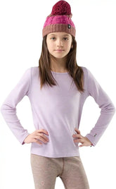Smartwool Kid's Classic Thermal Merino Base Layer Crew for Boys and Girls