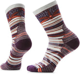 Smartwool Womens Hike Targeted Cushion Dragon Stitch Mid Crew Socks