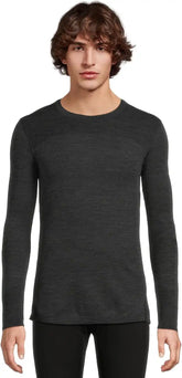 SmartWool Men's Intraknit Thermal Merino Base Layer Crew, Lightweight, Breathable Merino Wool Long Sleeve Active Shirt