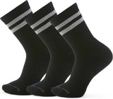 Smartwool Unisex Everyday Athletic Stripe Crew Socks 3pk