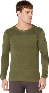 SmartWool Men's Intraknit Thermal Merino Base Layer Crew, Lightweight, Breathable Merino Wool Long Sleeve Active Shirt
