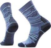 Smartwool Men's Hike Light Mountain Range Pattern Crew Socks