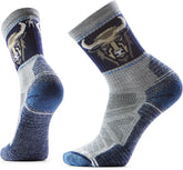 Smartwool Men's Hike Light Cushion Bison Crew Socks