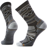 Smartwool Men's Hike Light Mountain Range Pattern Crew Socks