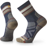 Smartwool Men's Hike Light Cushion Striped Mid Crew Socks