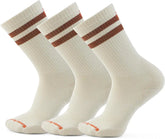 Smartwool Unisex Everyday Athletic Stripe Crew Socks 3pk