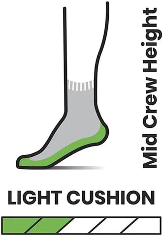 Smartwool Men's Hike Light Cushion Mid Crew Socks
