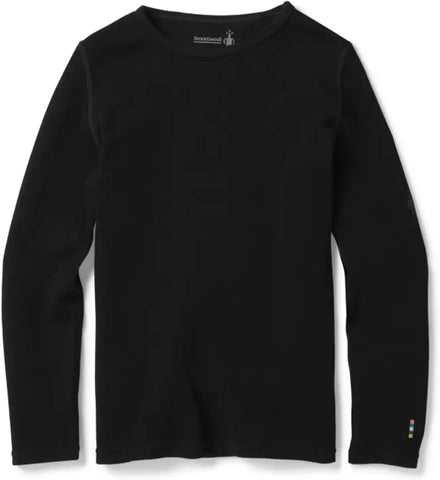Smartwool Kid's Classic Thermal Merino Base Layer Crew for Boys and Girls