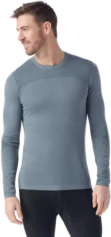 SmartWool Men's Intraknit Thermal Merino Base Layer Crew, Lightweight, Breathable Merino Wool Long Sleeve Active Shirt