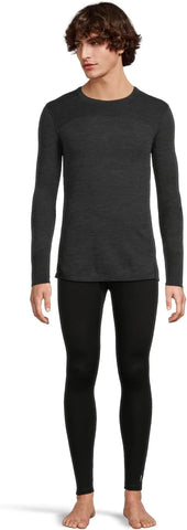 SmartWool Men's Intraknit Thermal Merino Base Layer Crew, Lightweight, Breathable Merino Wool Long Sleeve Active Shirt