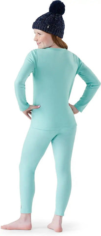 Smartwool Kid's Classic Thermal Merino Base Layer Crew for Boys and Girls