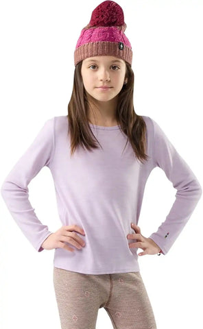 Smartwool Kid's Classic Thermal Merino Base Layer Crew for Boys and Girls