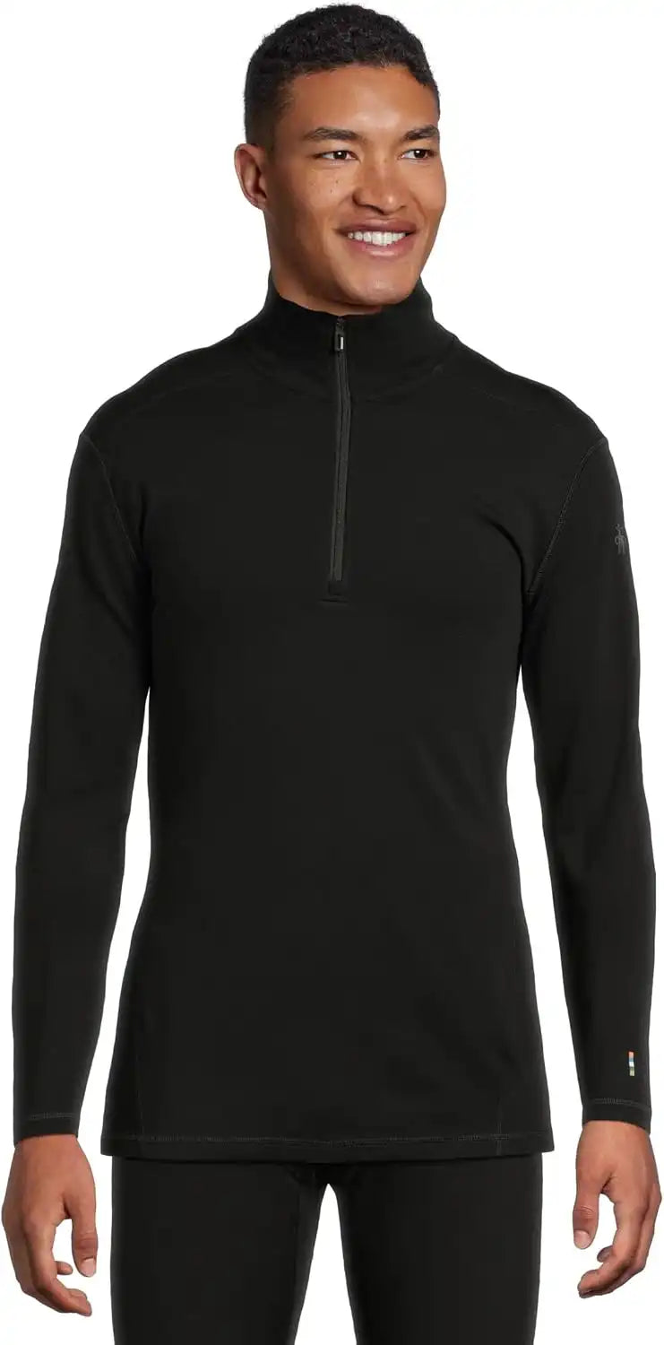 Smartwool Men's Classic Thermal Merino Base Layer 1/4 Zip