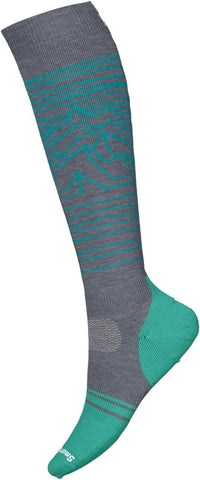 Smartwool Men's Snowboard Full Cushion Iguchi Pattern Over the Calf Socks