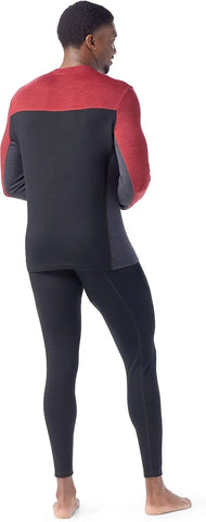 SmartWool Men's Classic Thermal Merino Base Layer Colorblock Crew