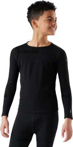 Smartwool Kid's Classic Thermal Merino Base Layer Crew for Boys and Girls
