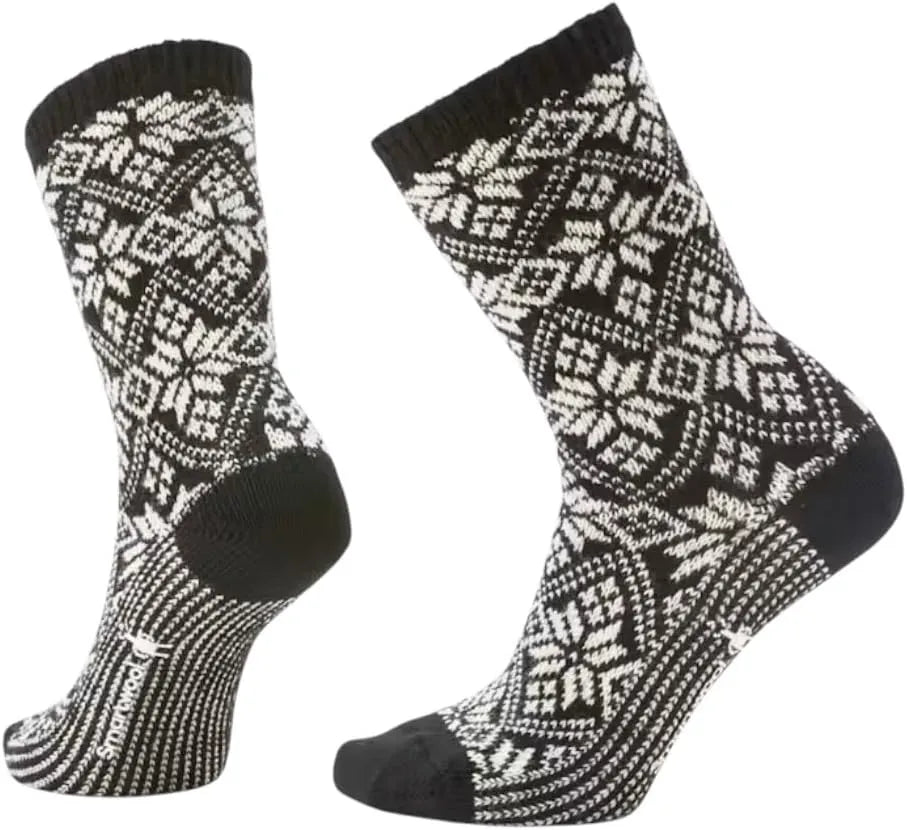 Smartwool Unisex Everyday Traditional Snowflake Crew Socks