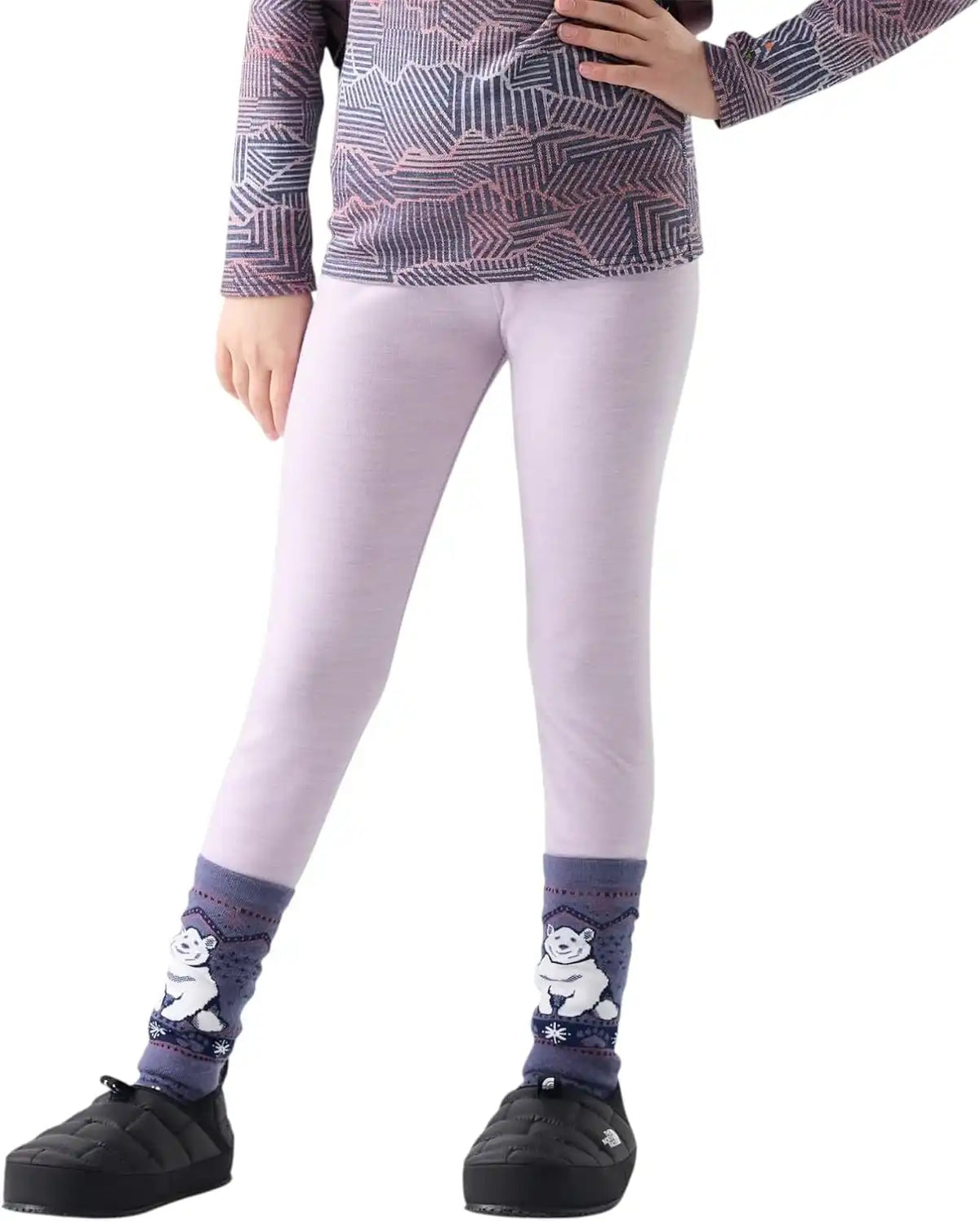 Smartwool Kid's Classic Thermal Merino Base Layer Bottoms for Boys and Girls(Toddler/Little Kid/Big Kid)