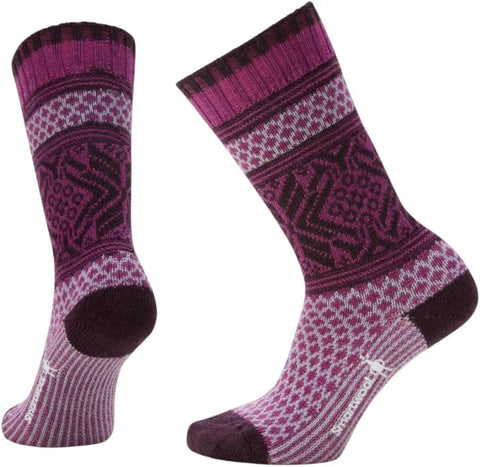 Smartwool Women's Everyday Popcorn Snowflake Pattern Crew