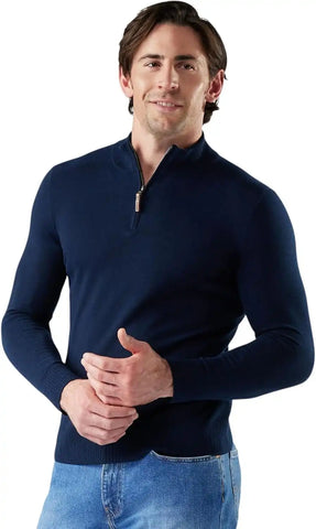 SmartWool Men's Sparwood 1/4 Zip Sweater