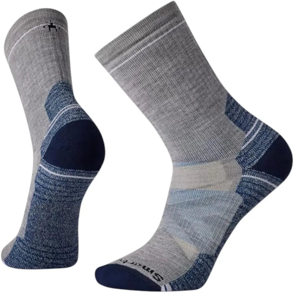 Smartwool Men's Hike Full Cushion Crew Socks Light Gray Small