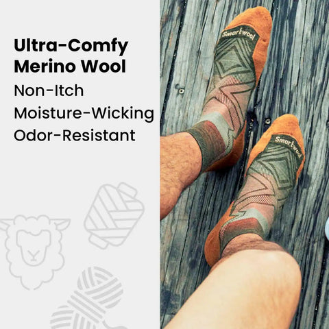 Smartwool Unisex Everyday Rollinsville Crew Socks
