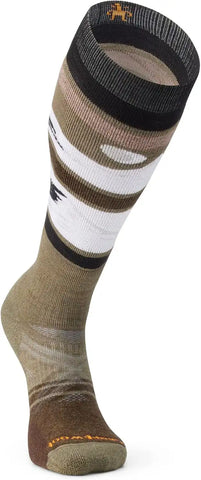 Smartwool Men's Ski Full Cushion Midnight Ski Pattern Over the Calf Socks