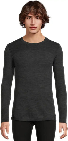 SmartWool Men's Intraknit Thermal Merino Base Layer Crew, Lightweight, Breathable Merino Wool Long Sleeve Active Shirt