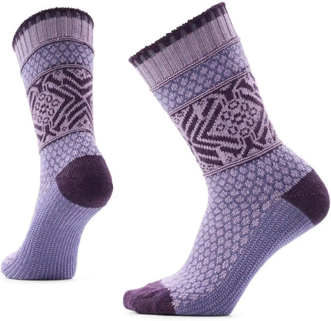 Smartwool Women's Everyday Popcorn Snowflake Pattern Crew