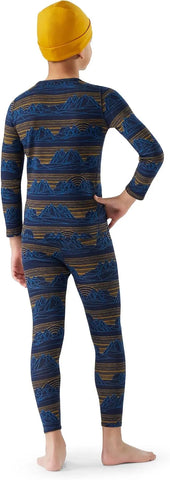 Smartwool Kid's Classic Thermal Merino Base Layer Crew for Boys and Girls