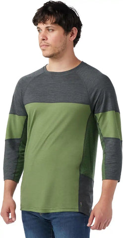Smartwool Men's Mountain Bike 3/4 Sleeve Jersey