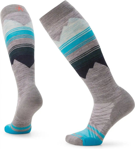 Smartwool Women's Ski Targeted Cushion Pattern Over The Calf Socks