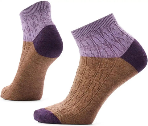 Smartwool Womens Everyday Cable Ankle Boot Socks