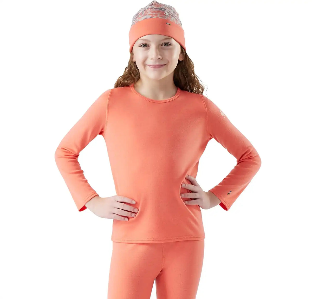 Smartwool Kid's Classic Thermal Merino Base Layer Crew for Boys and Girls