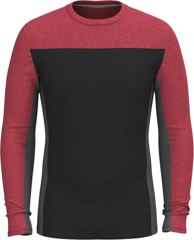 SmartWool Men's Classic Thermal Merino Base Layer Colorblock Crew