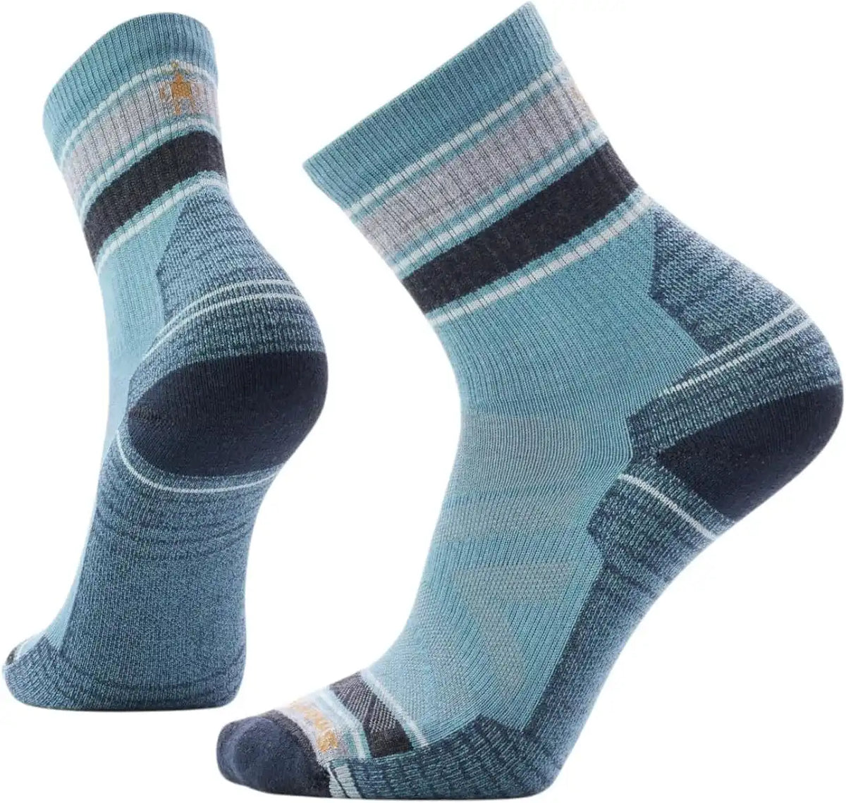 Smartwool Men's Hike Light Cushion Striped Mid Crew Socks