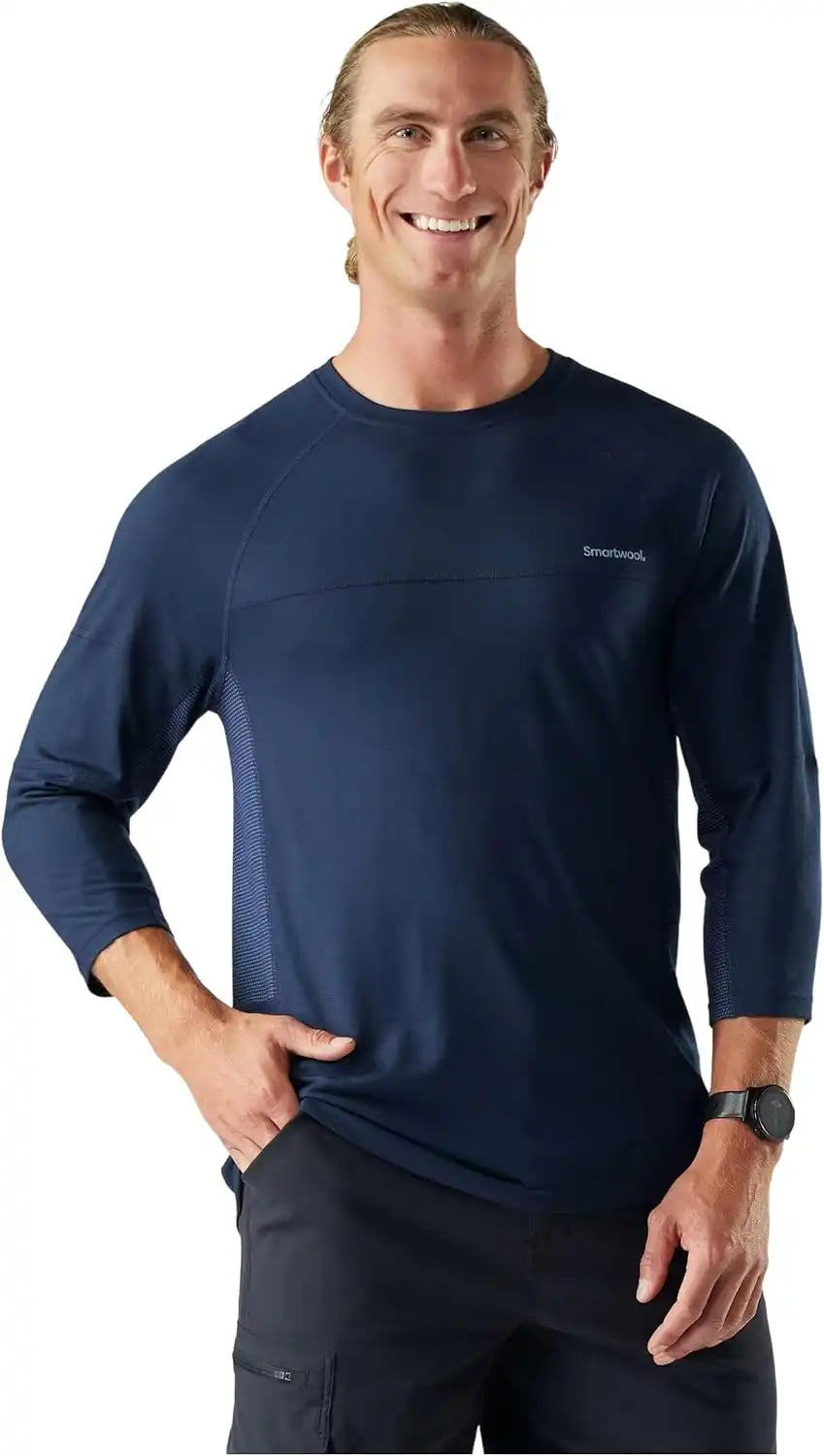 Smartwool Men's Mountain Bike 3/4 Sleeve Jersey