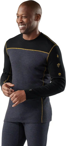 SmartWool Men's Classic Thermal Merino Base Layer Colorblock Crew