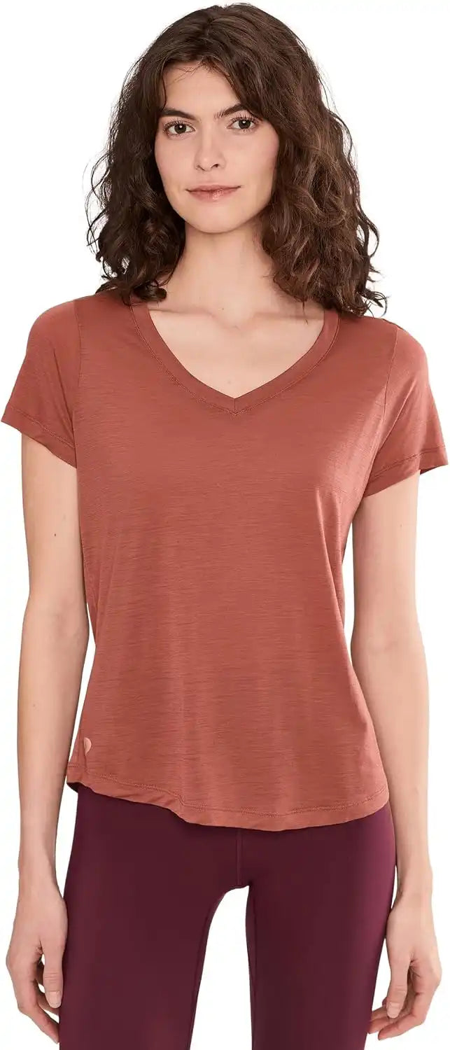 Smartwool Women's Active Ultralite V-Neck Short Sleeve