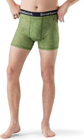 Smartwool Men's Merino Print Boxer Brief Boxed