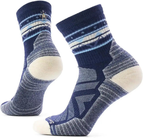 Smartwool Women's Hike Light Cushion Zig Zag Valley Mid Crew Socks