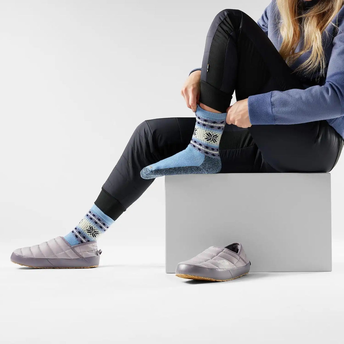 Smartwool Unisex Everyday Snowflake Dream Crew Socks