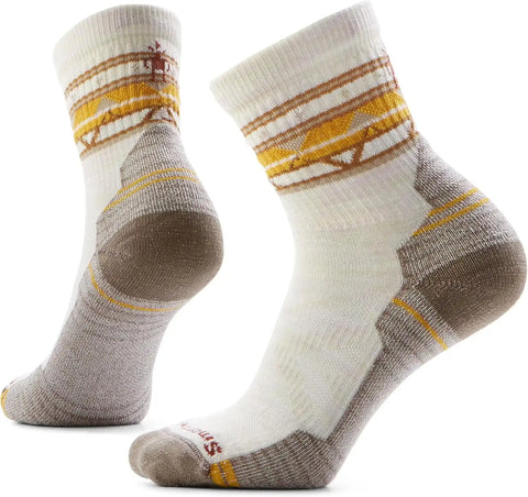 Smartwool Women's Hike Light Cushion Zig Zag Valley Mid Crew Socks