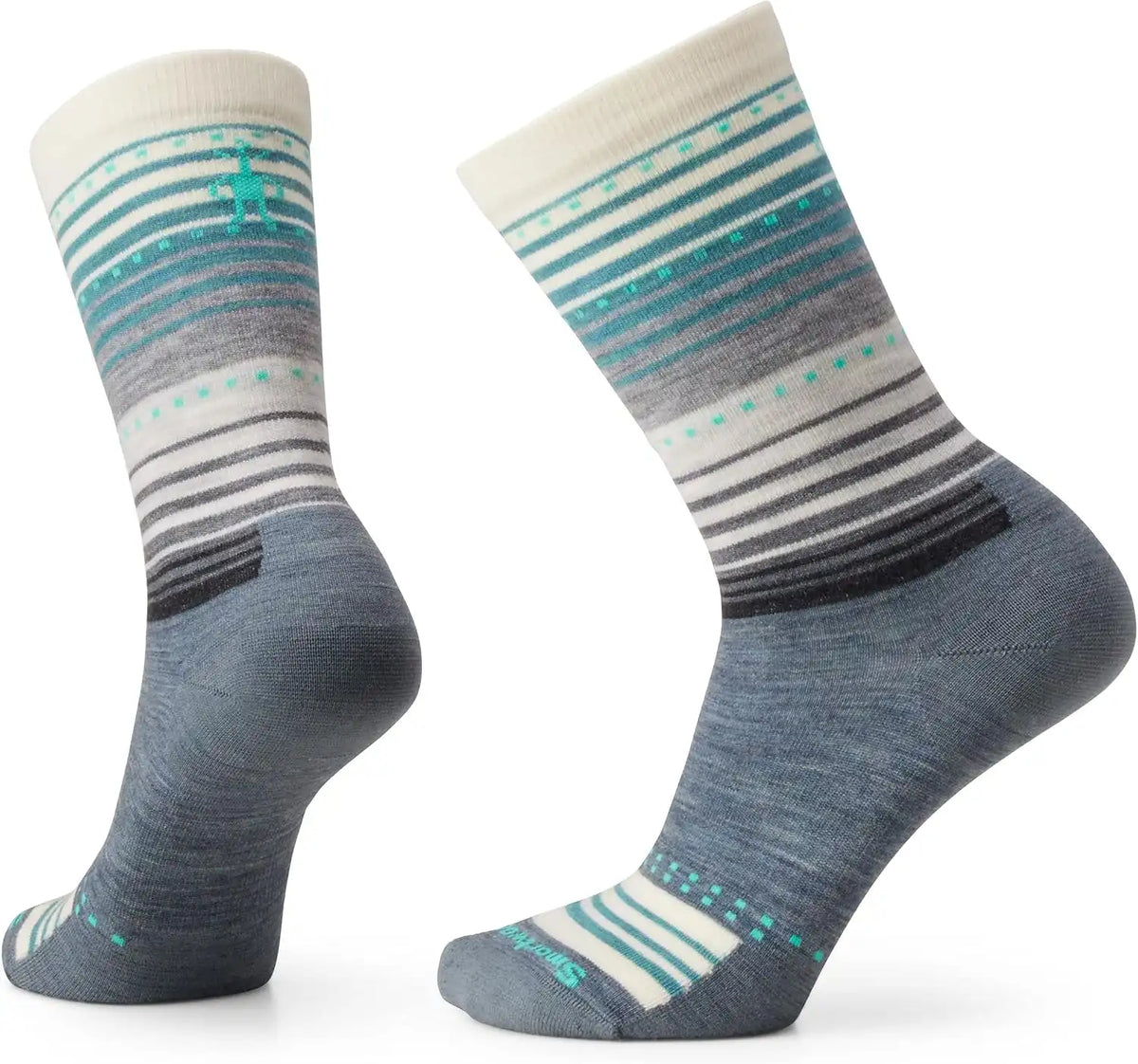 Smartwool Unisex Everyday Stitch Stripe Crew Socks