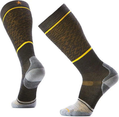 Smartwool Men's Snowboard Targeted Cushion Retro Line Over The Calf Socks