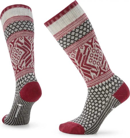 Smartwool Women's Everyday Popcorn Snowflake Pattern Crew