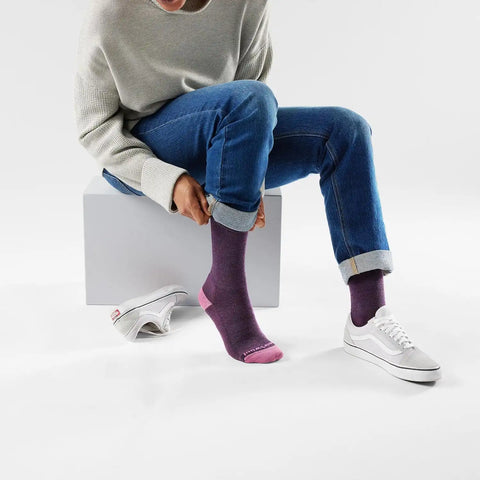 Smartwool Unisex Everyday Roll Top Crew Socks