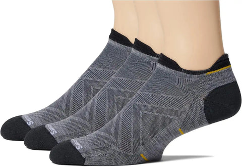Smartwool Men's Run Zero Cushion Low Ankle Socks