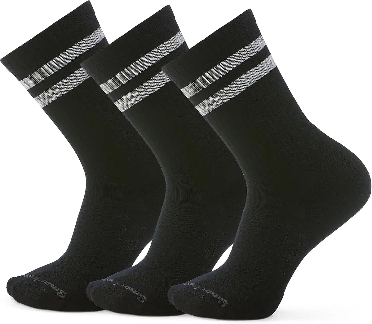 Smartwool Unisex Everyday Athletic Stripe Crew Socks 3pk