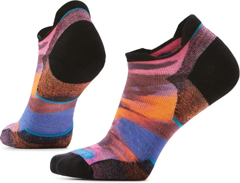 Smartwool Women's Run Targeted Cushion Brushed Print Low Ankle Socks